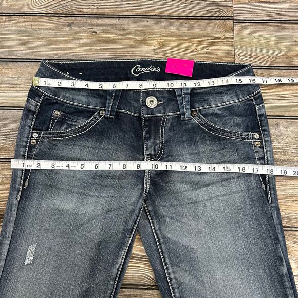 Y2K Low Rise Bootcut Jeans from Candies, Size 7 - Picture 5 of 6